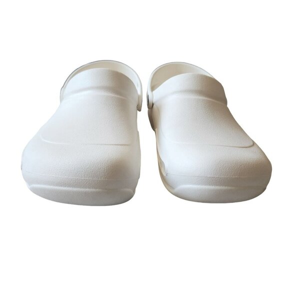 Crocs Anti-Slip Medical Foodservice Professionals Bistro Clog White Men\'s 10 main image 8